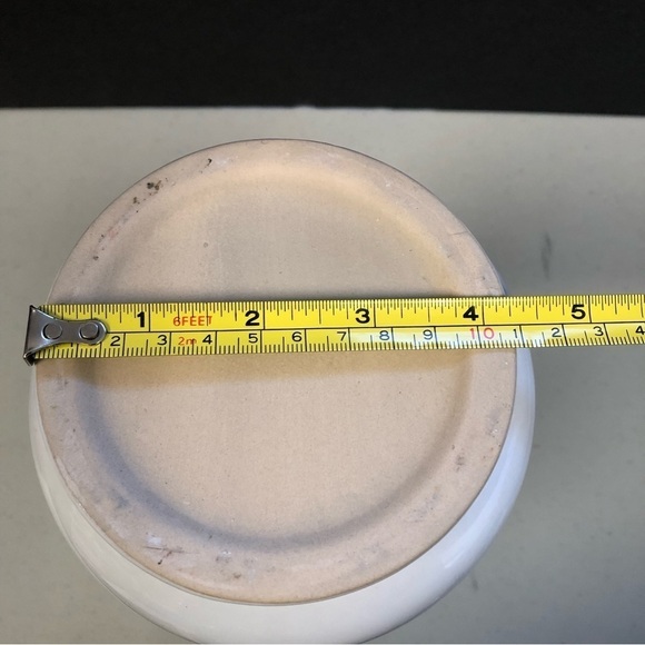 CERAMIC CUTOUT CHRISTMAS TREE LANTERN/ days joy/ hope/ believe/black handle - Picture 3 of 5